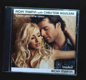 【日】Ricky Martin & Christina Aguilera Nobody Wants To Lonely 单曲 CD