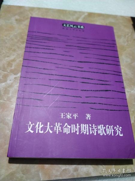 文化大革命时期诗歌研究