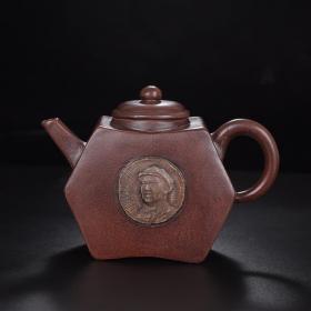 宜兴原矿纯手工紫砂壶茶壶茶具  壶