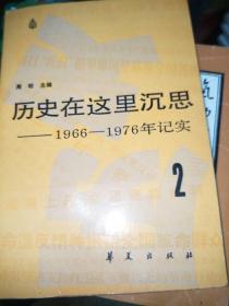 历史在这里沉思1966-1976年记实