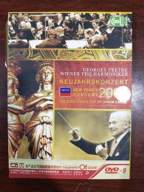 DVD-9 古典音乐现场2008维亚纳新年音乐会Georges Prêtre乔治普莱特 高清晰超音效 （法）乔治·普莱特指挥