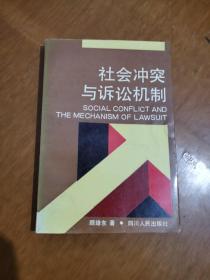 社会冲突与诉讼机制： 诉讼程序的法哲学研究.