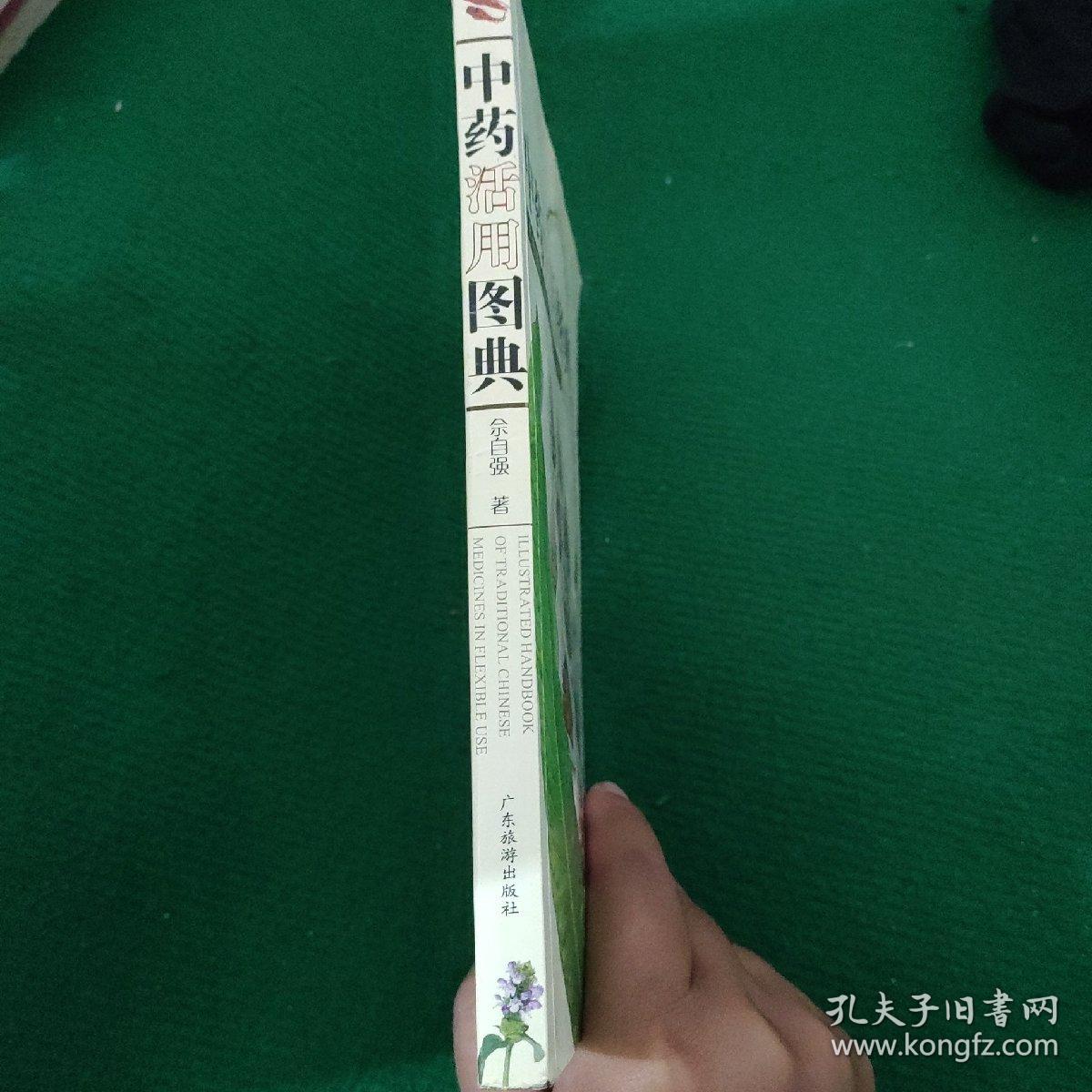 《中药活用图典》佘自强著 全彩高清实拍图片软装8品 一版一印