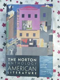 正版 THE NORTON ANTHOLOGY /AMERICAN LITERATURE 诺顿美国文学选集 全英文 9780393918878