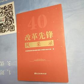 改革先锋风采录【无 笔记画线 内页干净】