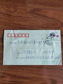 1983年天津寄本市贴T87(8-1)4分邮票实寄封