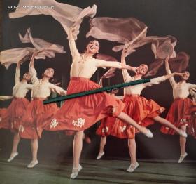 大幅舞蹈表演图片银针彩线刺绣（NL7703）