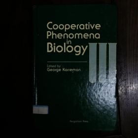 [英文原版]Cooperative Phenomena in Biology生物学中的协同现象（精装）