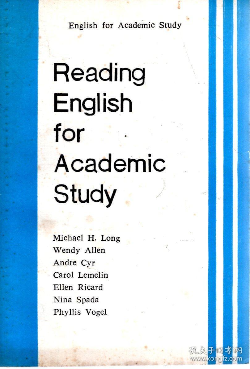 Reading English for Academic Study.英文版.理工科英语阅读课本