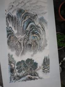 4    无款  山水画