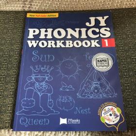 JY PHONICS WORKBOOK 1 (附光盘2)【实物拍照现货正版】