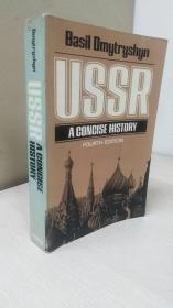 USSR : A concise history  【英文原版，品相佳】