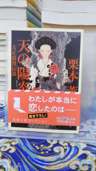 栗本薰《天の陽炎/天之阳炎》日文原版书籍小说 角川文库  初版初刷