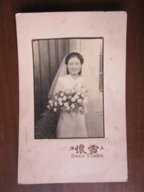民国女子婚纱照片（上海雪怀）