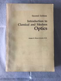 英文版：INTRODUCTION TO CLASSICAL OPTICS  Secnd Edition/经典光学与近代光学导论 第2版