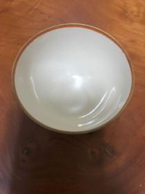 H-0403【单杯集】回流美术 日本茶道具 主人杯 宝瓶汤冷 文房雅玩 薄胎手绘金裥手松石绿地描金彩手杯一个j /口径长6.2厘米、高4.5厘米/石亭款