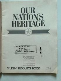 美国原版书《学生资源手册》第一期