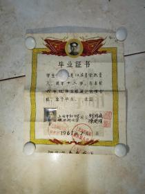 1961年毕业证