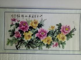 江南三月花 牡丹 周传英