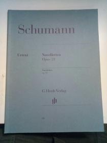 外国原版乐谱 Schumann：Opus21 舒曼作品