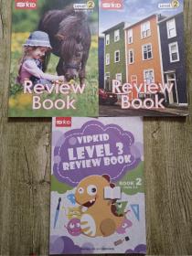 review book level2 book3 units7-9.10-12+VIPKID LEVEL 3 REVIEW BOOK BOOK 2 Units 4-6【3本合售】