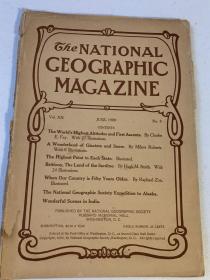 现货 national geographic美国国家地理1909年6月法国布列塔尼地区，世界高山，美国，印度等