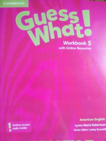 剑桥少儿英语教材1级别 英文原版Guess What  ！WordBook 5