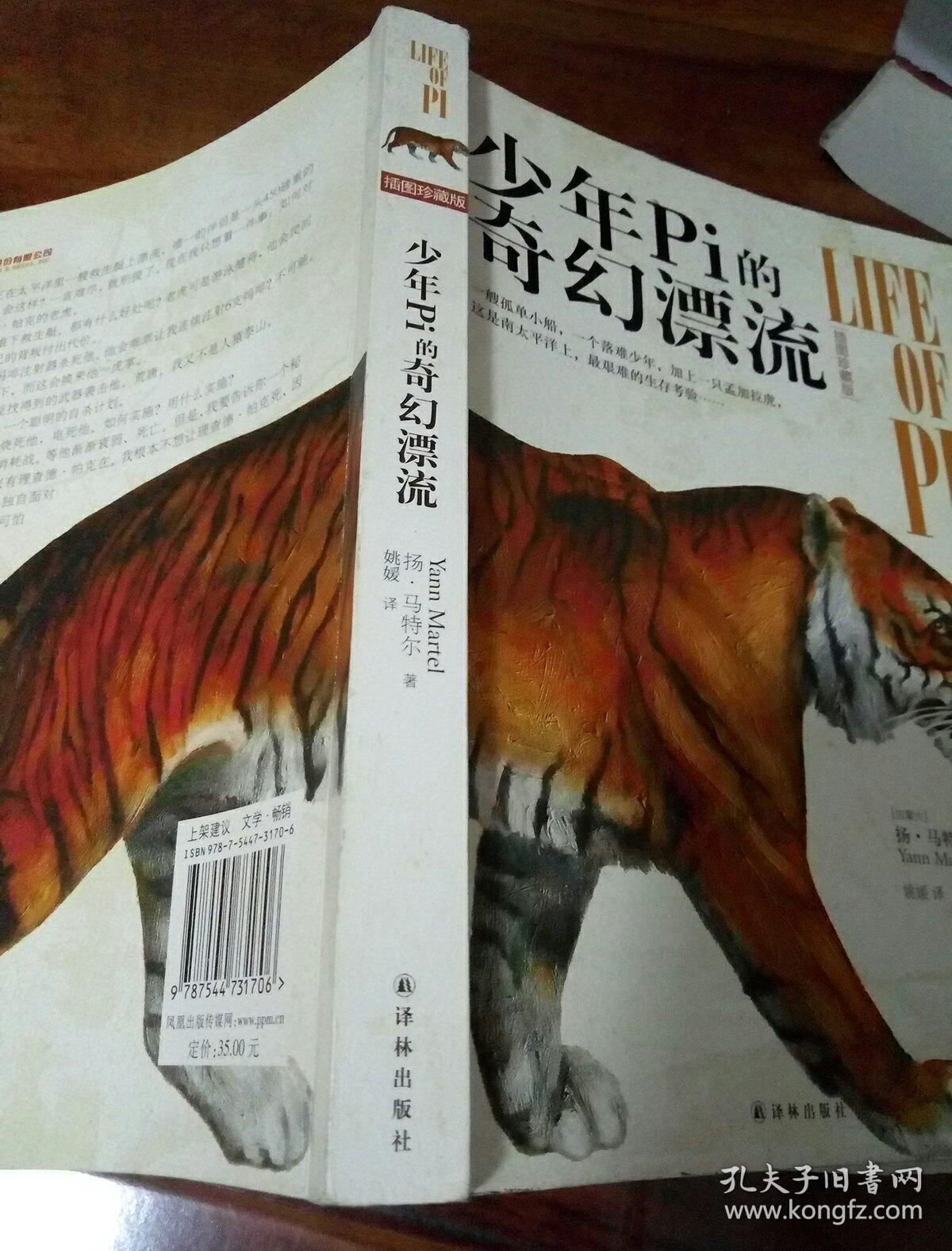 少年Pi的奇幻漂流（插图珍藏版）