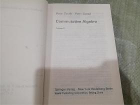 Graduate Texts in Mathematics 28、29：Commutative Algebra Volume 1、2（数学研究生教材29 交换代数 第1、2卷，英文版）