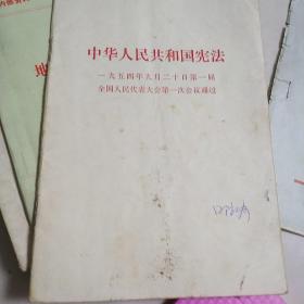 中华人民共和国宪法1954年