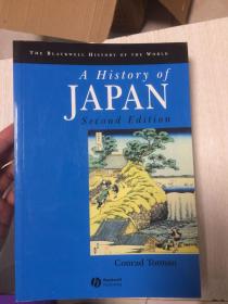 现货 History of Japan (Blackwell History of the World) 英文原版 日本史(第二版) 康拉德·托特曼(Conrad Totman)