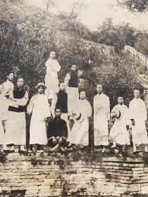 1923年山西师范学生集体合影，一张