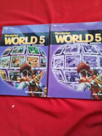 Wonderfui WORLD 5【WORKBOOK、PUPILS BOOK】2本合售