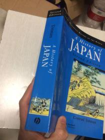 现货 History of Japan (Blackwell History of the World) 英文原版 日本史(第二版) 康拉德·托特曼(Conrad Totman)