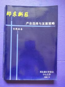 郑东新区产业选择与发展策略 专题报告