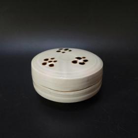 定窑白瓷粉盒