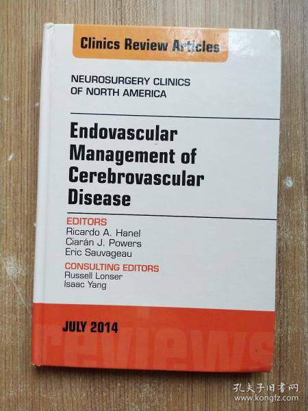 Endovascular Management of Cerebrovascular Disease-脑血管病的血管内治疗
