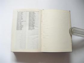 英文原版   The Advanced Learners Dictionary Of Current English   现代高级英语辞典   1963年胖漆面精装版   内页新