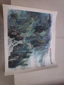 著名四川画家 黄永成 国画真迹 永久保真