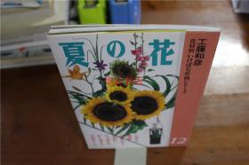 工藤和彦 花材别插花作例系列 夏天的花  向日葵等  品好  包邮