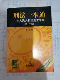 刑法一本通：中华人民共和国刑法总成（第十三版）