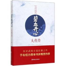 正版现货 碧血丹心：大侠传/民国武侠小说典藏文库·文公直卷