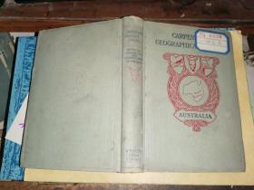 CARPENTER'S GEOCRAPHICAL READER  AUSTRALLA 卡彭特地理读物澳洲     [  美国图书公司年版 道林纸精美图片】艺术家严开智藏书