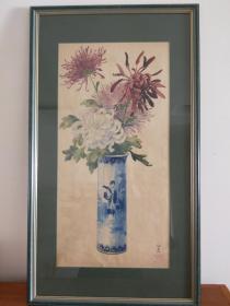 李咏森水彩画(三) 水彩画大师 中国早期水彩画代表 开拓者 先驱 上海水彩画代表 日本回流 日本装裱 精品