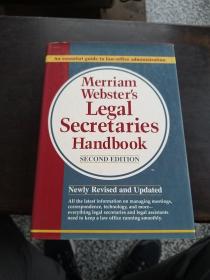 Merriam Webster's Legal Secretaries Handbooks