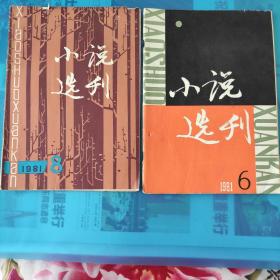 小说选刊1981年8期6期。