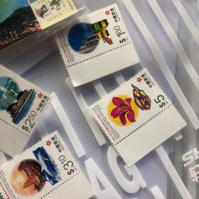 香港邮票  共8张