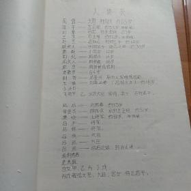 七场历史话剧，吕后外传