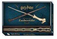 哈利波特魔杖集及长老魔仗电影道具套装德版Harry Potter: Das Buch der Zauberstäbe (mit Zauberstab-Replika in Geschenkbox) : Geschenkset inkl. Buch und Zauberstab