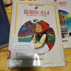 韩国原版书。无家可归的女孩。